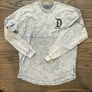 Disneyland resort acid washed top size medium